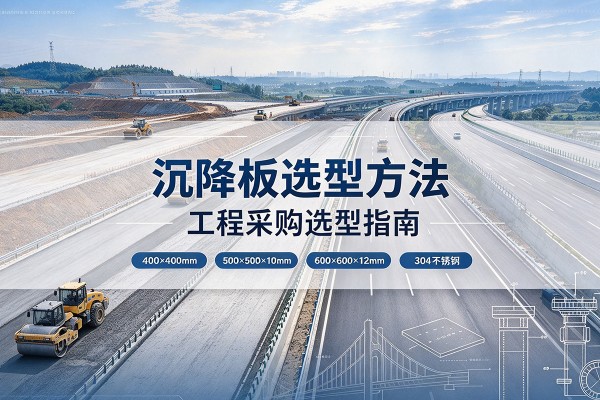 历城沉降板选择方法
