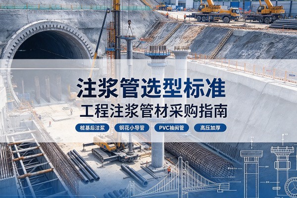 历城注浆管选型标准